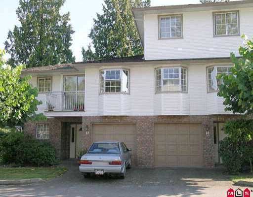Main Photo: 14 10045 154TH ST in Surrey: Guildford Townhouse for sale in "HEATHERTON" (North Surrey)  : MLS®# F2518689