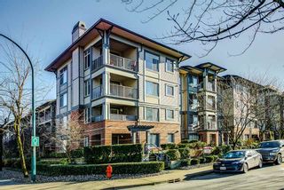 Photo 1: 415 2468 ATKINS Avenue in Port Coquitlam: Central Pt Coquitlam Condo for sale in "The Bordeaux" : MLS®# R2332654