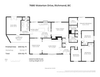 Photo 30: 7680 WATERTON Drive in Richmond: Broadmoor House for sale : MLS®# R2875499