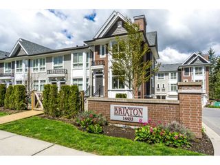 Photo 1: 1 14433 60 Avenue in Surrey: Sullivan Station Townhouse for sale in "Brixton" : MLS®# R2158472
