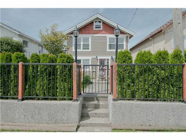 Main Photo: 2339 TURNER STREET in : Hastings Home for sale : MLS®# V1012522