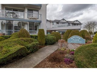 Photo 1: 210 2425 CHURCH Street in Abbotsford: Abbotsford West Condo for sale in "Parkview Place" : MLS®# R2149425