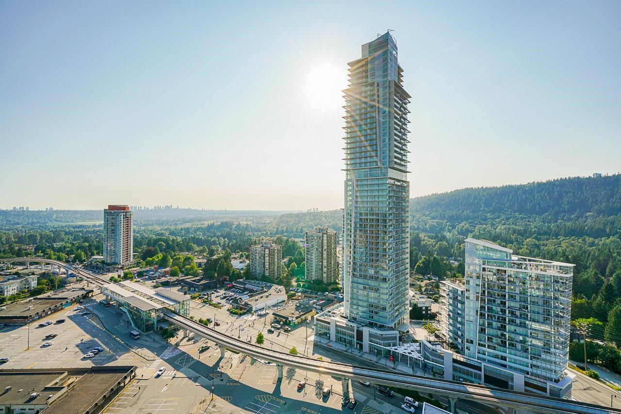 Main Photo: 2702 570 EMERSON Street in Coquitlam: Coquitlam West Condo for sale in "UPTOWN 2" : MLS®# R2600592