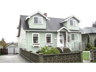 Photo 1: 1524 DUBLIN Street in New Westminster: West End NW House for sale in "WEST END" : MLS®# V880284