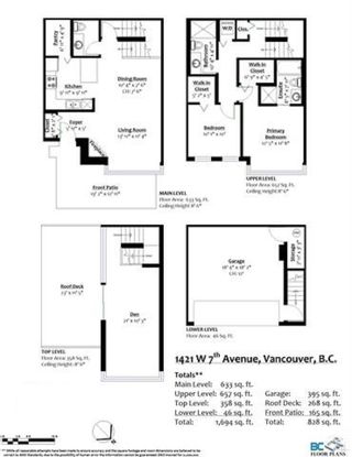Photo 32: 1421 W 7TH Avenue in Vancouver: Fairview VW Townhouse for sale in "Siena of Portico" (Vancouver West)  : MLS®# R2624538