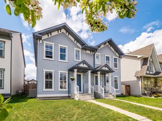 Photo 1: 16 Elgin Meadows View SE in Calgary: McKenzie Towne Semi Detached for sale : MLS®# A1221971
