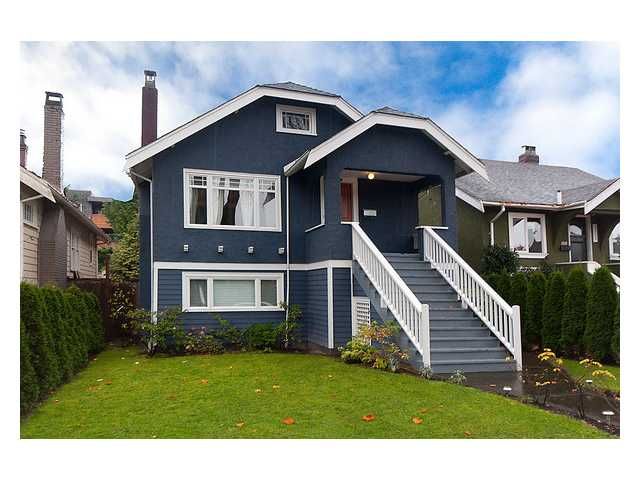 Main Photo: 3323 W 10TH Avenue in Vancouver: Kitsilano House for sale (Vancouver West)  : MLS®# V859119
