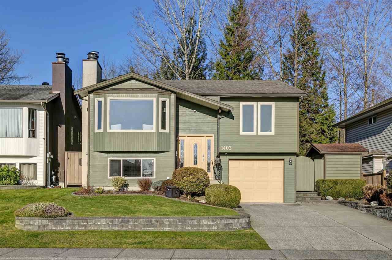 Main Photo: 1403 GABRIOLA Drive in Coquitlam: New Horizons House for sale : MLS®# R2534347
