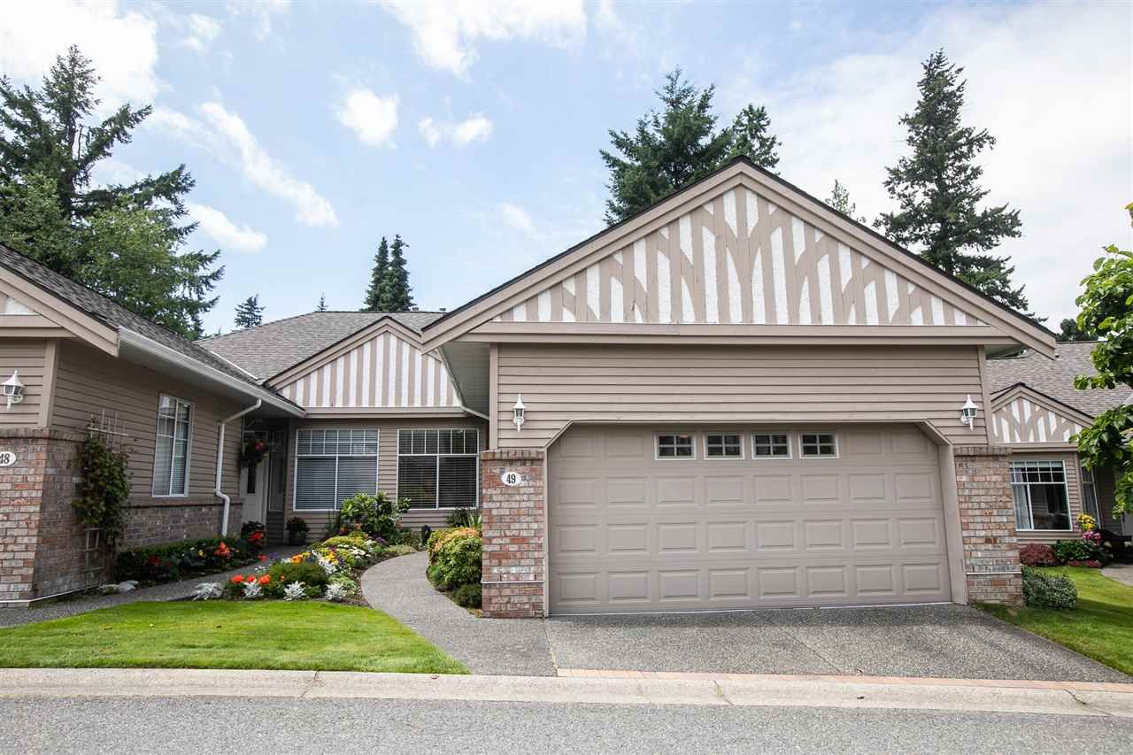 Main Photo: 49 2533 152 Street in Surrey: Sunnyside Park Surrey Townhouse for sale in "Bishop's Green" (South Surrey White Rock)  : MLS®# R2387974