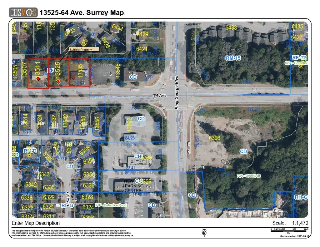 Main Photo: 13525 64 Avenue in Surrey: West Newton Land Commercial for sale : MLS®# C8050819