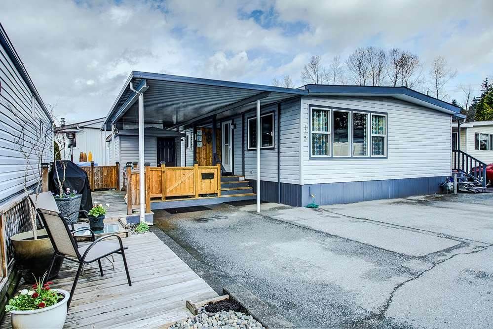 Main Photo: 115 201 CAYER Street in Coquitlam: Maillardville Manufactured Home for sale in "WILDWOOD PARK" : MLS®# R2373363