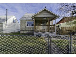 Photo 1: 1587 Manitoba Avenue in WINNIPEG: North End Residential for sale (North West Winnipeg)  : MLS®# 1323768