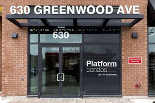 Photo 2: 313 630 Greenwood Avenue in Toronto: Greenwood-Coxwell Condo for lease (Toronto E01)  : MLS®# E5687941