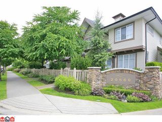 Photo 1: 36 20560 66TH Avenue in Langley: Willoughby Heights Townhouse for sale in "Amberleigh II" : MLS®# F1118211