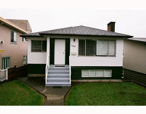 Main Photo: 3695 NANAIMO Street in Vancouver: Grandview VE House for sale in "GRANDVIEW" (Vancouver East)  : MLS®# V790977