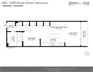 Photo 38: 604 1228 HOMER Street in Vancouver: Yaletown Condo for sale in "Ellison" (Vancouver West)  : MLS®# R2769243