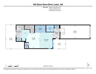 Photo 45: 693 BLACK STONE Boulevard: Leduc Attached Home for sale : MLS®# E4383284