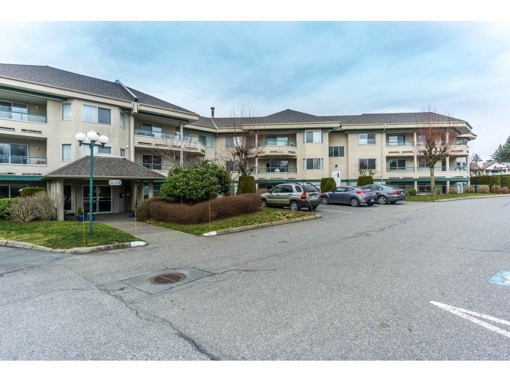 Main Photo: 245 2451 GLADWIN Road in Abbotsford: Abbotsford West Condo for sale in "Centennial Court" : MLS®# R2337024