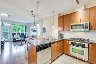 Photo 1: 106 3551 FOSTER Avenue in Vancouver: Collingwood VE Condo for sale in "FINALE WEST" (Vancouver East)  : MLS®# R2685920