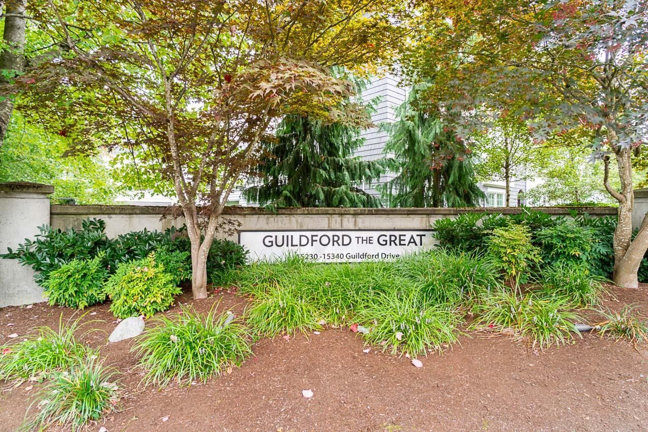 Main Photo: 107 15230 GUILDFORD Drive in Surrey: Guildford Townhouse for sale in "Guildford The Great" (North Surrey)  : MLS®# R2816713