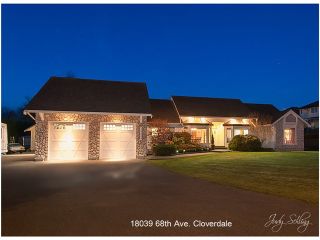 Photo 20: 18039 68TH Avenue in Surrey: Cloverdale BC House for sale in "NORTH CLOVERDALE WEST" (Cloverdale)  : MLS®# F1412711