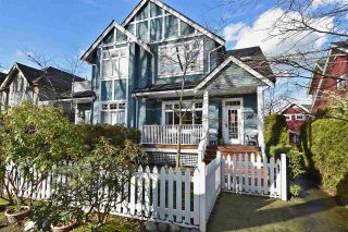 Photo 1: 1819 W 11TH Avenue in Vancouver: Kitsilano Townhouse for sale (Vancouver West)  : MLS®# R2043324