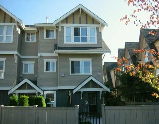 Main Photo: 7833 HEATHER Street in Richmond: McLennan North Townhouse for sale in "Belmont" : MLS®# V629931