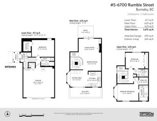 Photo 3: 5 6700 RUMBLE STREET in Burnaby: South Slope Townhouse for sale (Burnaby South)  : MLS®# R2772814