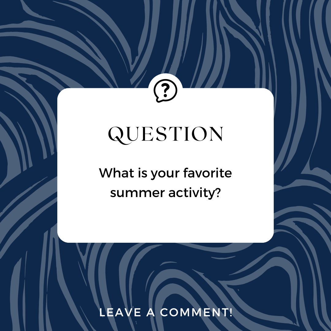 What's your favorite summer activity?