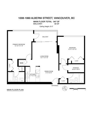 Photo 39: 1008 1060 ALBERNI Street in Vancouver: West End VW Condo for sale (Vancouver West)  : MLS®# R2642128