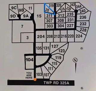 Photo 1: 315 5241 Township Road 325A: Rural Mountain View County Residential Land for sale : MLS®# A2033613