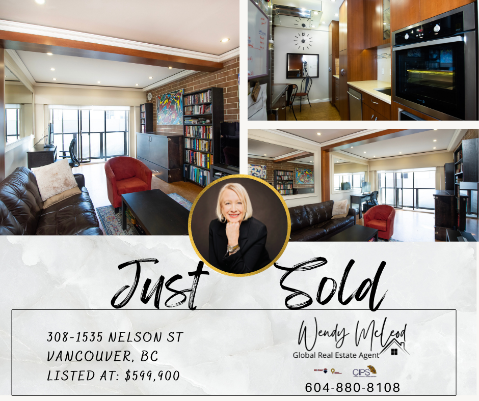 JUST SOLD IN THE WESTEND FO VANCOUVER