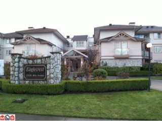 Photo 1: 122 22150 48TH Avenue in Langley: Murrayville Condo for sale in "EAGLECREST" : MLS®# F1126874