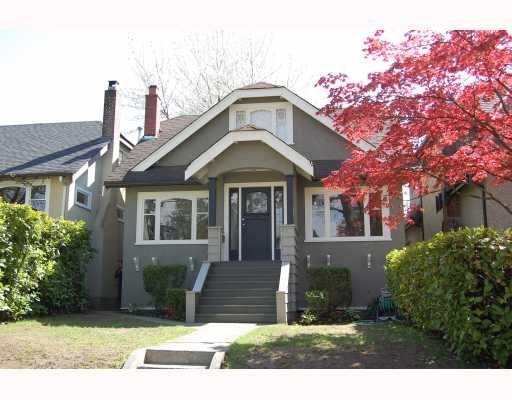 Main Photo: 366 W 22ND Avenue in Vancouver: Cambie House for sale in "CAMBIE" (Vancouver West)  : MLS®# V766783