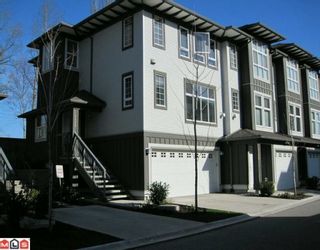 Photo 1: 135 18777 68A Avenue in Surrey: Clayton Townhouse for sale in "COMPASS" (Cloverdale)  : MLS®# F1004663