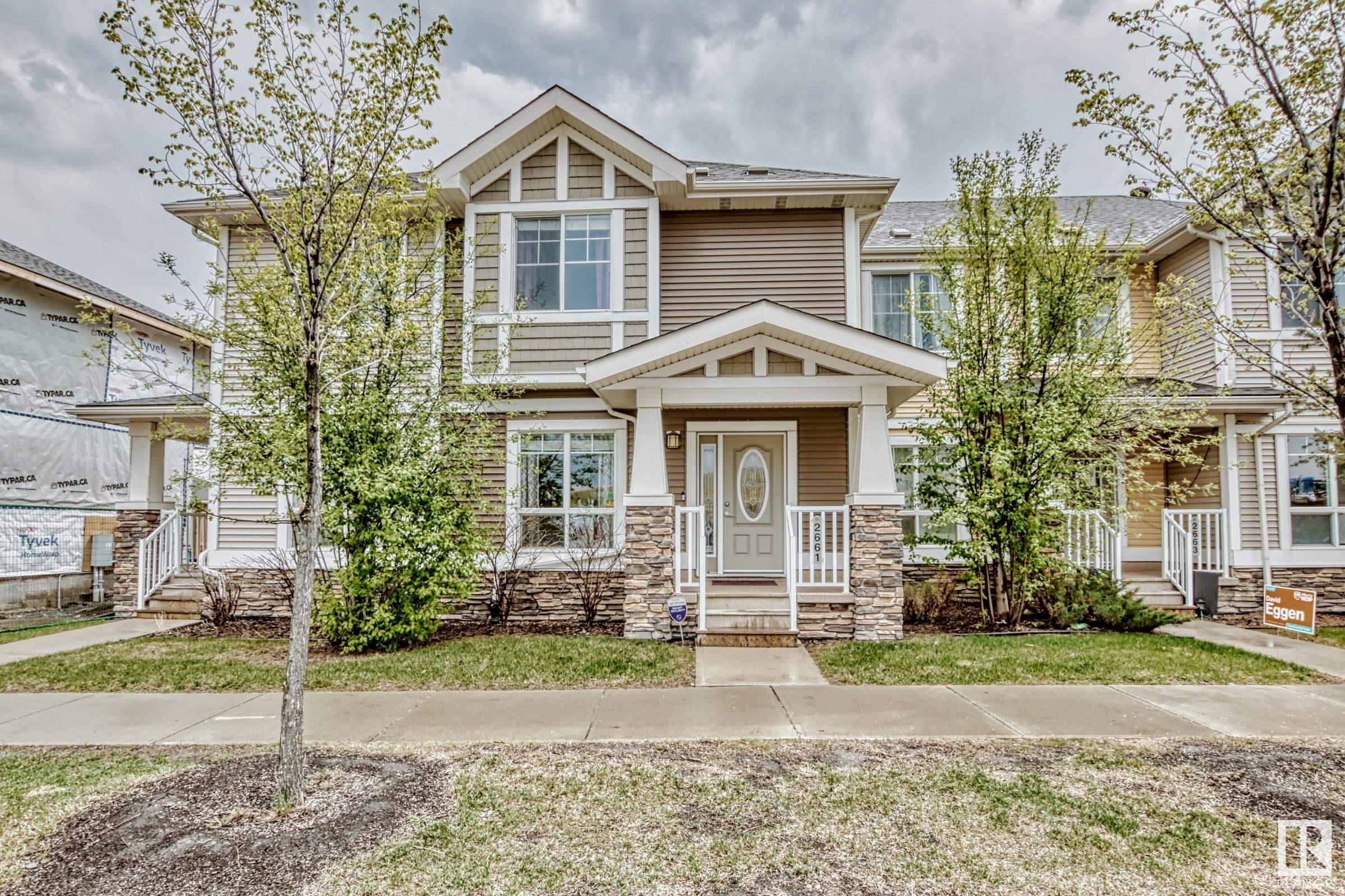 Main Photo: 2661 Sir Arthur Currie Way in Edmonton: Zone 27 Townhouse for sale : MLS®# E4340298