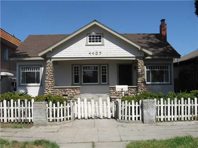Main Photo: NORMAL HEIGHTS House for sale : 3 bedrooms : 4407 GEORGIA in San Diego