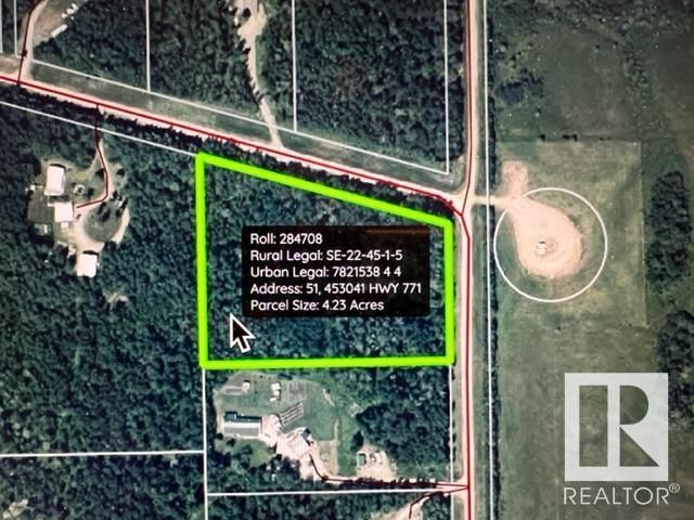 Main Photo: TBD Pleasant Valley Acres: Rural Wetaskiwin County Vacant Lot/Land for sale : MLS®# E4319295