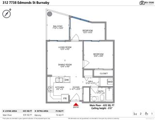 Photo 22: 312 7738 EDMONDS Street in Burnaby: East Burnaby Condo for sale in "TOSCANA" (Burnaby East)  : MLS®# R2783041