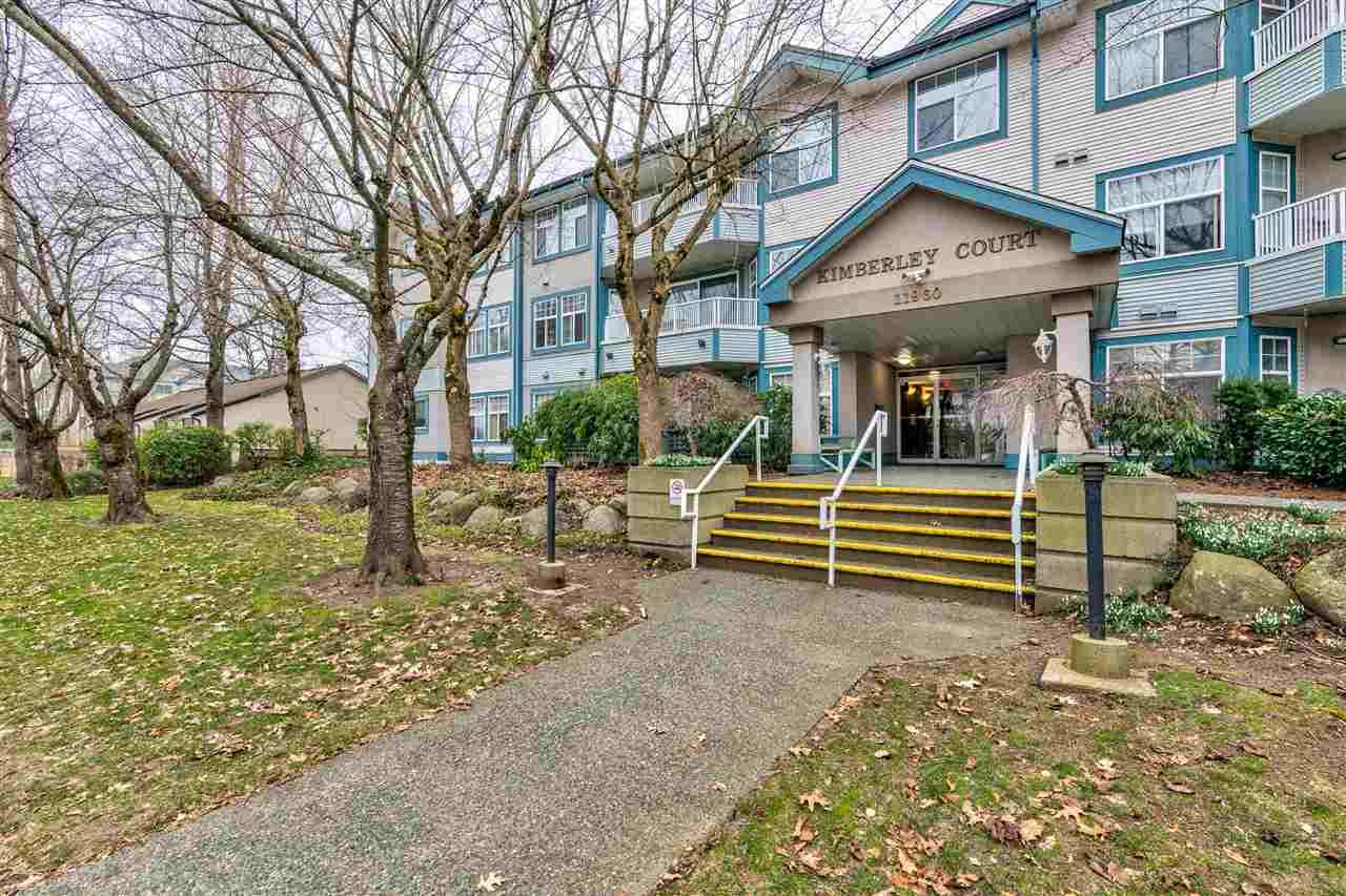 Main Photo: 208 11960 HARRIS Road in Pitt Meadows: Central Meadows Condo for sale in "Kimberley Court" : MLS®# R2538509