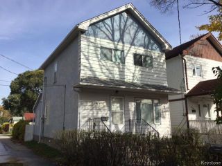 Main Photo: 347 Dubuc Street in WINNIPEG: St Boniface Residential for sale (South East Winnipeg)  : MLS®# 1527555