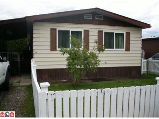 Photo 2: 141 3300 HORN Street in Abbotsford: Central Abbotsford Manufactured Home for sale in "Georgian Park" : MLS®# F1012525