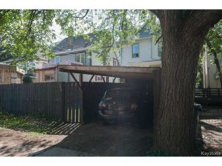 Photo 20: 139 Arlington Street in WINNIPEG: West End / Wolseley House for sale (West Winnipeg)  : MLS®# 1418074