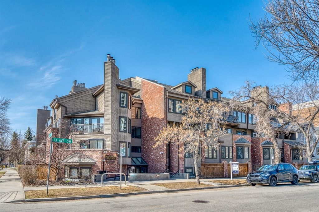 Main Photo: 309 1111 13 Avenue SW in Calgary: Beltline Apartment for sale : MLS®# A1212944