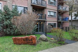 Photo 1: 203 716 3 Avenue NW in Calgary: Sunnyside Apartment for sale : MLS®# A2130091