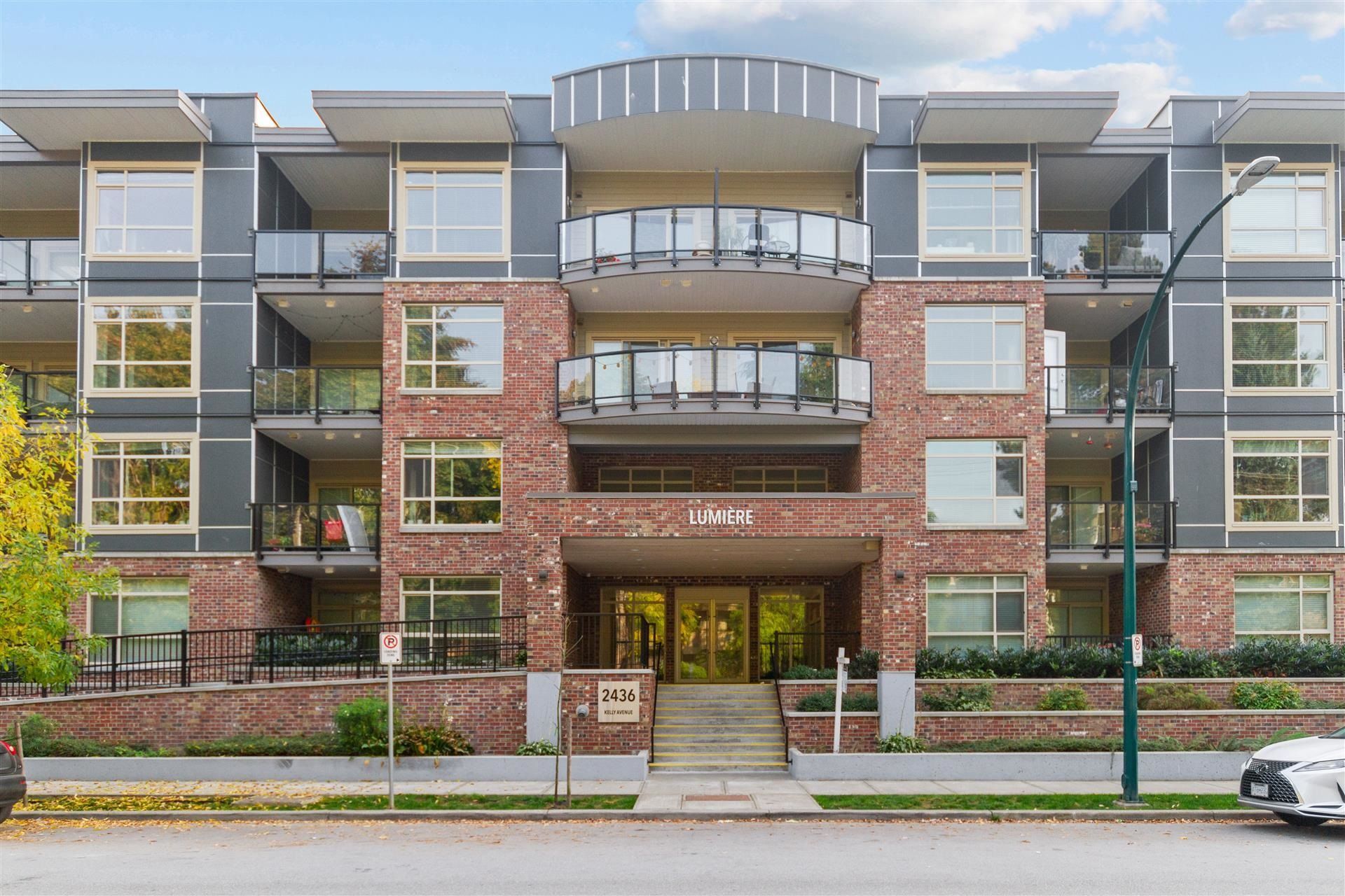 Main Photo: 314 2436 KELLY Avenue in Port Coquitlam: Central Pt Coquitlam Condo for sale in "Lumiere" : MLS®# R2762614