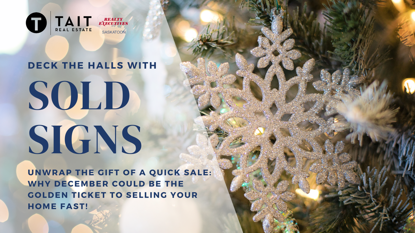 Unwrap the Gift of a Quick Sale: Why December Could Be the Golden Ticket to Selling Your Home Fast!