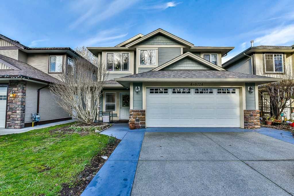 Main Photo: 4 8724 BELLEVUE Drive in Chilliwack: Chilliwack W Young-Well House for sale : MLS®# R2228342