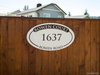 Photo 1: 5 1637 Bowen Rd in NANAIMO: Na Central Nanaimo Row/Townhouse for sale (Nanaimo)  : MLS®# 661687