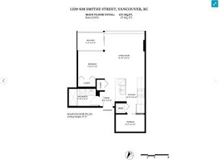 Photo 2: 1329 938 SMITHE Street in Vancouver: Downtown VW Condo for sale (Vancouver West)  : MLS®# R2762414